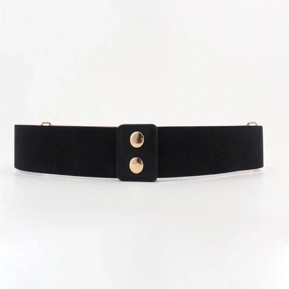 Zara limited edition stretchable with gold metallic combination belt - Picture 3 of 10